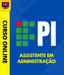 Capa Curso IFPI 2026 - Assistente em Administração