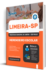 Apostila Prefeitura de Limeira - SP 2026 - Merendeiro Escolar - Imagem 2