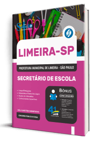 Apostila Prefeitura de Limeira - SP 2026 - Secretário de Escola - Imagem 2