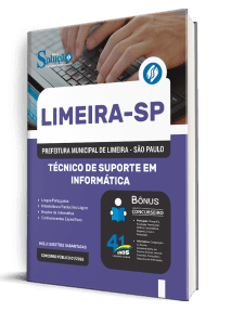Apostila Prefeitura de Limeira - SP 2026 - Técnico de Suporte em Informática - Imagem 2