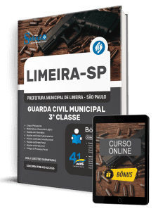 Apostila Prefeitura de Limeira - SP 2026 - Guarda Civil Municipal - 3ª Classe - Imagem 1