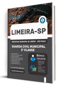 Apostila Prefeitura de Limeira - SP 2026 - Guarda Civil Municipal - 3ª Classe - Imagem 2