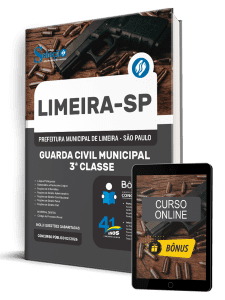 Apostila Prefeitura de Limeira - SP 2026 - Guarda Civil Municipal - 3ª Classe - Imagem 1