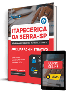 Apostila AMS Itapecerica-SP 2026 - Auxiliar Administrativo - Imagem 1