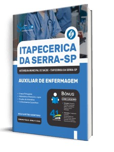 Apostila AMS Itapecerica-SP 2026 - Auxiliar de Enfermagem - Imagem 2