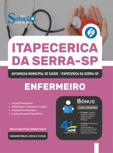 Apostila AMS Itapecerica-SP 2026 - Enfermeiro - Imagem 3