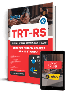 Apostila TRT-RS 2026 - Analista Judiciário - Área Administrativa - Imagem 1