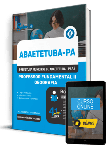 Apostila Prefeitura de Abaetetuba PA 2026 - Professor Fundamental II - Geografia - Imagem 1