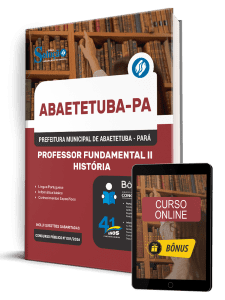 Apostila Prefeitura de Abaetetuba PA 2026 - Professor Fundamental II - História - Imagem 1