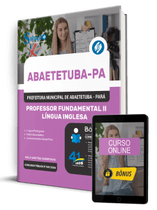 Apostila Prefeitura de Abaetetuba PA 2026 - Professor Fundamental II - Língua Inglesa - Imagem 1