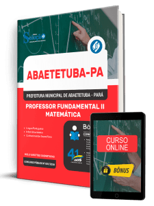 Apostila Prefeitura de Abaetetuba PA 2026 - Professor Fundamental II - Matemática - Imagem 1