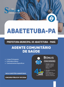 Apostila Prefeitura de Abaetetuba PA 2026 - Agente Comunitário de Saúde - Imagem 3
