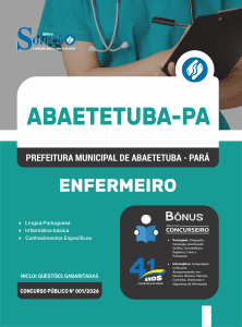 Apostila Prefeitura de Abaetetuba PA 2026 - Enfermeiro - Imagem 3