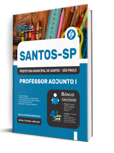 Apostila Prefeitura de Santos - SP 2026 - Professor Adjunto I - Imagem 2