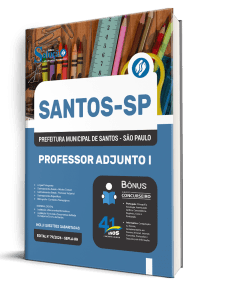 Apostila Prefeitura de Santos - SP 2026 - Professor Adjunto I - Imagem 2