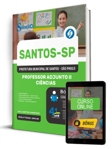 Apostila Prefeitura de Santos - SP 2026 - Professor Adjunto II - Ciências - Imagem 1