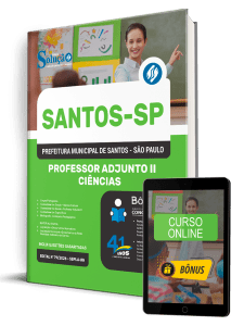 Apostila Prefeitura de Santos - SP 2026 - Professor Adjunto II - Ciências - Imagem 1