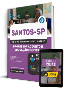 Apostila Prefeitura de Santos - SP 2026 - Professor Adjunto II - Educação Especial - Imagem 1