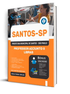 Apostila Prefeitura de Santos - SP 2026 - Professor Adjunto II - Libras - Imagem 2