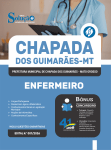 Apostila Prefeitura de Chapada dos Guimarães-MT 2026 - Enfermeiro - Imagem 3
