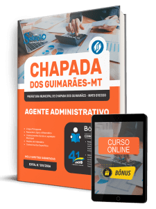 Apostila Prefeitura de Chapada dos Guimarães-MT 2026 - Agente Administrativo - Imagem 1