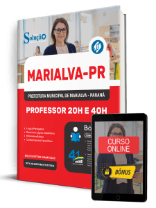 Apostila Prefeitura de Marialva-PR 2026 - Professor 20h e 40h - Imagem 1