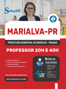 Apostila Prefeitura de Marialva-PR 2026 - Professor 20h e 40h - Imagem 3