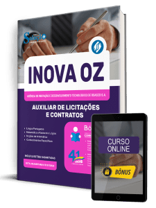 Apostila INOVA OZ 2026 - Auxiliar de Licitações e Contratos - Imagem 1