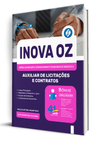Apostila INOVA OZ 2026 - Auxiliar de Licitações e Contratos - Imagem 2