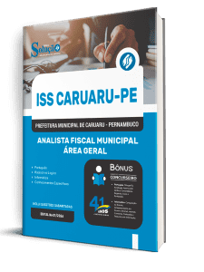 Apostila Prefeitura de Caruaru - PE 2026 - Analista Fiscal Municipal - Área Geral de Ensino Superior - Imagem 2