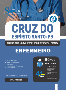 Apostila Prefeitura de Cruz do Espírito Santo-PB 2026 - Enfermeiro - Imagem 3