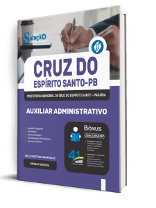 Apostila Prefeitura de Cruz do Espírito Santo-PB 2026 - Auxiliar Administrativo - Imagem 2