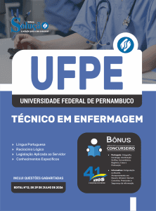 Apostila UFPE 2026 - Técnico Administrativo em Educação - Técnico em Enfermagem - Imagem 3