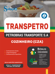 Apostila Transpetro 2026 - Cozinheiro (CZA) - Imagem 3