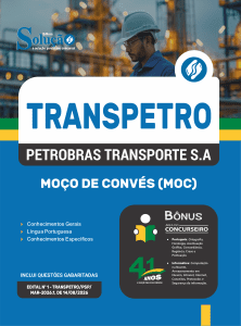 Apostila Transpetro 2026 - Moço de Convés (MOC) - Imagem 3