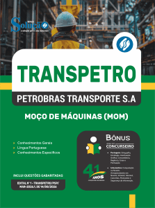 Apostila Transpetro em PDF 2026 - Moço de Máquinas (MOM) - Imagem 1