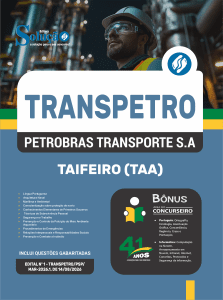 Apostila Transpetro 2026 - Taifeiro (TAA) - Imagem 3