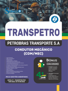 Apostila Transpetro 2026 - Condutor Mecânico (CDM/MEC) - Imagem 3