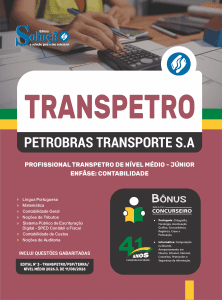 Apostila Transpetro 2026 em PDF - Profissional Transpetro de Nível Médio - Júnior - Enfâse 3: Contabilidade (NM) - Imagem 1