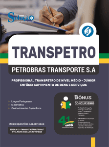 Apostila Transpetro 2026 - Profissional Transpetro de Nível Médio - Júnior - Enfâse 18: Suprimento de Bens e Serviços - Imagem 3