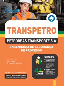 Apostila Transpetro 2026 - Engenharia de Segurança de Processo - Imagem 3