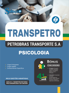 Apostila Transpetro 2026 em PDF - Psicologia - Imagem 1