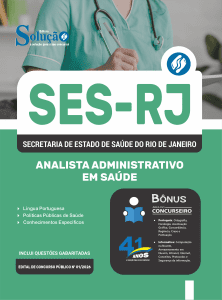 Apostila SES-RJ 2026 - Analista Administrativo em Saúde - Imagem 3