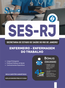 Apostila SES-RJ 2026 - Enfermeiro - Enfermagem do Trabalho - Imagem 3