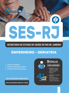 Apostila SES-RJ 2026 - Enfermeiro (Geriatria) - Imagem 3