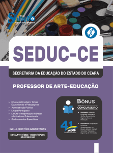 Apostila SEDUC-CE 2026 - Professor de Arte-Educação - Imagem 3
