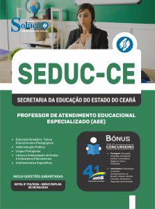 Apostila SEDUC-CE 2026 - Professor de Atendimento Educacional Especializado (AEE) - Imagem 3