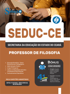 Apostila SEDUC-CE 2026 - Professor de Filosofia - Imagem 3