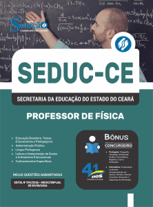 Apostila SEDUC-CE 2026 - Professor de Física - Imagem 3