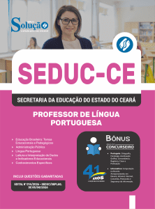 Apostila SEDUC-CE 2026 - Professor de Língua Portuguesa - Imagem 3